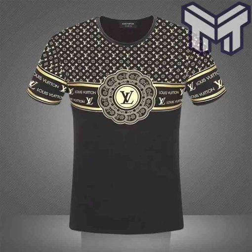 louis-vuitton-shirt-louis-vuitton-yellow-pattern-black-luxury-brand-t-shirt-for-men-women