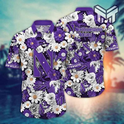 ncaa-hawaiian-shirts-northwestern-wildcats-hawaiian-shirt-aloha-shirt-hawaiian-shirts-for-men