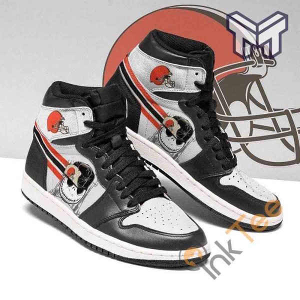 air-jd1-cleveland-browns-custom-sneaker-air-jordan-sneaker-air-jordan-high-sneakers