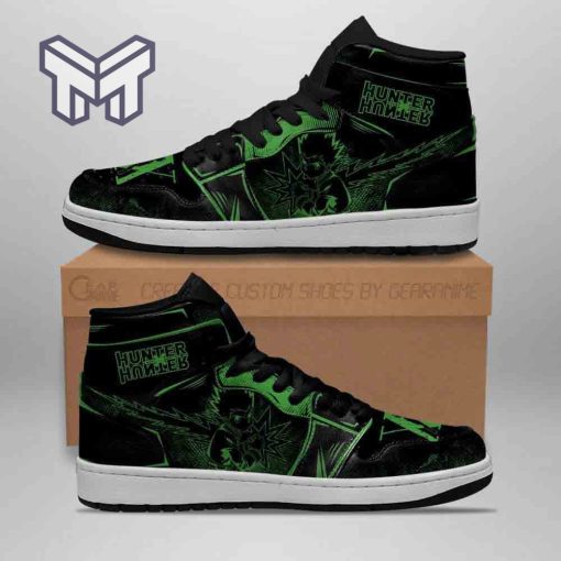 air-jd1-gon-freecss-hunter-hunter-sneakers-dark-hxh-anime-air-jordan-sneaker-air-jordan-high-sneakers