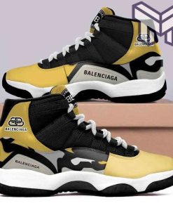 balenciaga-black-gold-air-jordan-11-sneakers-shoes-hot-2022-gifts-for-men-women