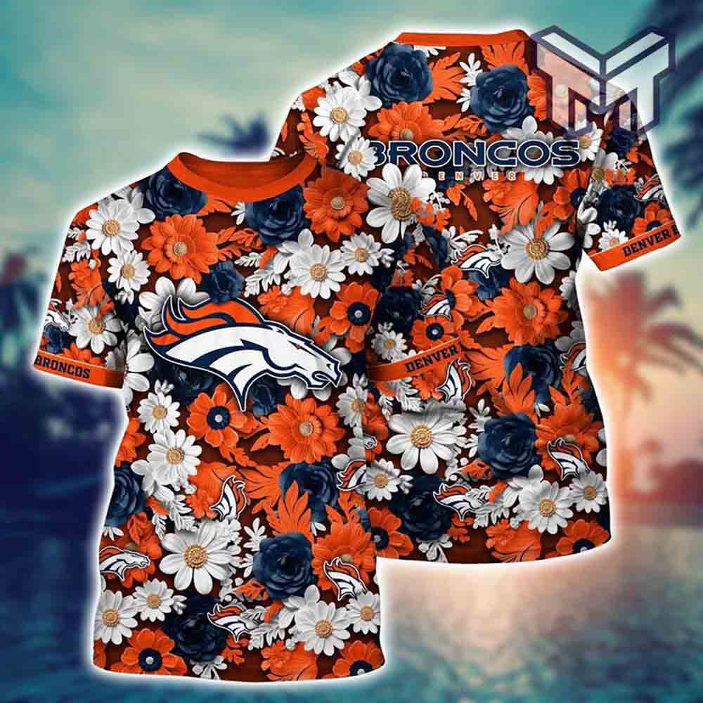 Denver Broncos 3D All Over Print Hawaiian Shirt For Men And Women