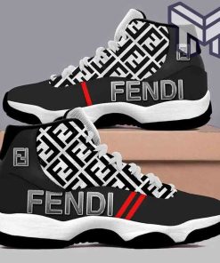 fendi-red-line-air-jordan-11-sneakers-shoes-hot-2022-gifts-for-men-women