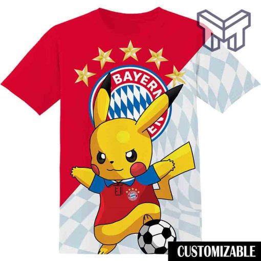 football-fc-bayern-munich-pokemon-pikachu-3d-t-shirt-all-over-3d-printed-shirts