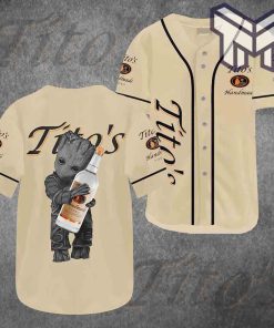 groot-tito-baseball-jersey-stitched-jersey-vodka-lovers-shirt-titos-vodka-baseball-jersey-unisex-tshirtbeach-shirtsvodka-alcohol-shirt