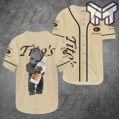 groot-tito-baseball-jersey-stitched-jersey-vodka-lovers-shirt-titos-vodka-baseball-jersey-unisex-tshirtbeach-shirtsvodka-alcohol-shirt