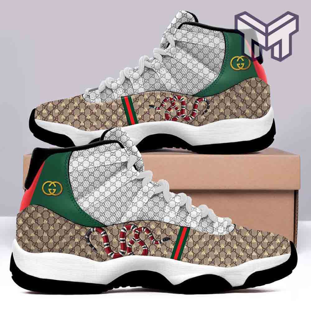NEW FASHION] Gucci x Louis Vuitton LV Air Jordan 11 Sneakers Shoes Hot 2023  Gifts For