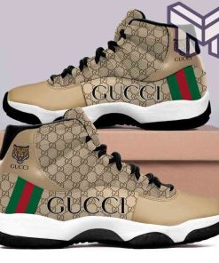 gucci-jordan-11-gucci-brown-tiger-air-jordan-11-sneakers-shoes-hot-2022-gifts-for-men-women