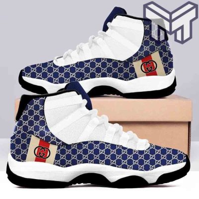 gucci-jordan-11-gucci-white-blue-air-jordan-11-sneakers-shoes-hot-2022-gifts-for-men-women