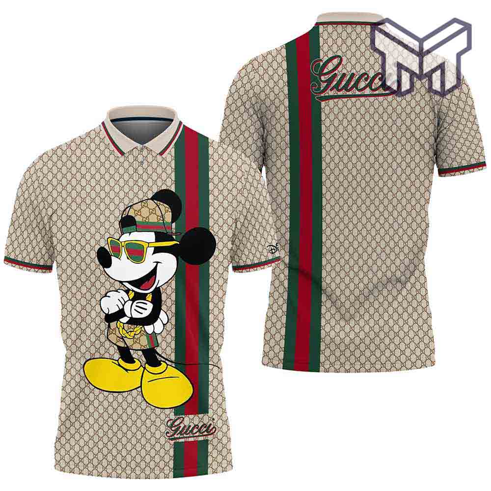 Louis Vuitton Polo,Louis Vuitton Supreme Mickey Limited Edition Premium Polo  Shirts - Muranotex Store