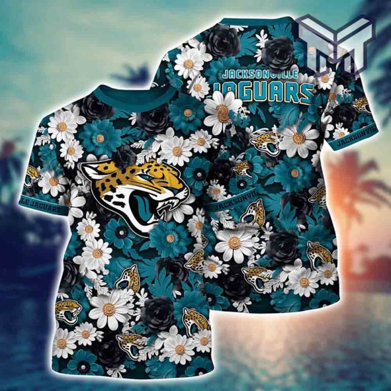 Jacksonville Jaguars Nfl All Over Printed 3D Shirt For Fans - Banantees