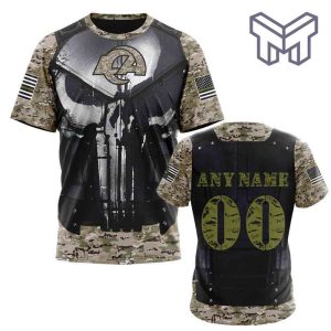 los-angeles-rams-t-shirt-camo-custom-name-number-3d-all-over-printed-shirts