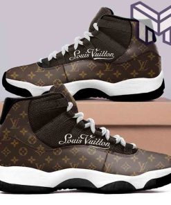 louis-vuitton-jordan-11-brown-louis-vuitton-air-jordan-11-sneakers-shoes-hot-2023-lv-gifts-for-men-women