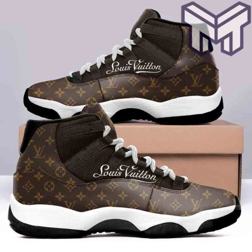 louis-vuitton-jordan-11-brown-louis-vuitton-air-jordan-11-sneakers-shoes-hot-2023-lv-gifts-for-men-women