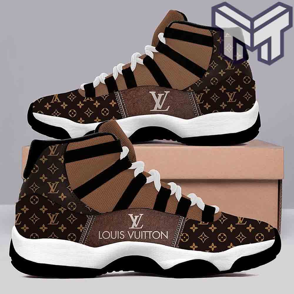 Louis Vuitton Jordan 11, Louis Vuitton Black Monogram Air Jordan 11 ...