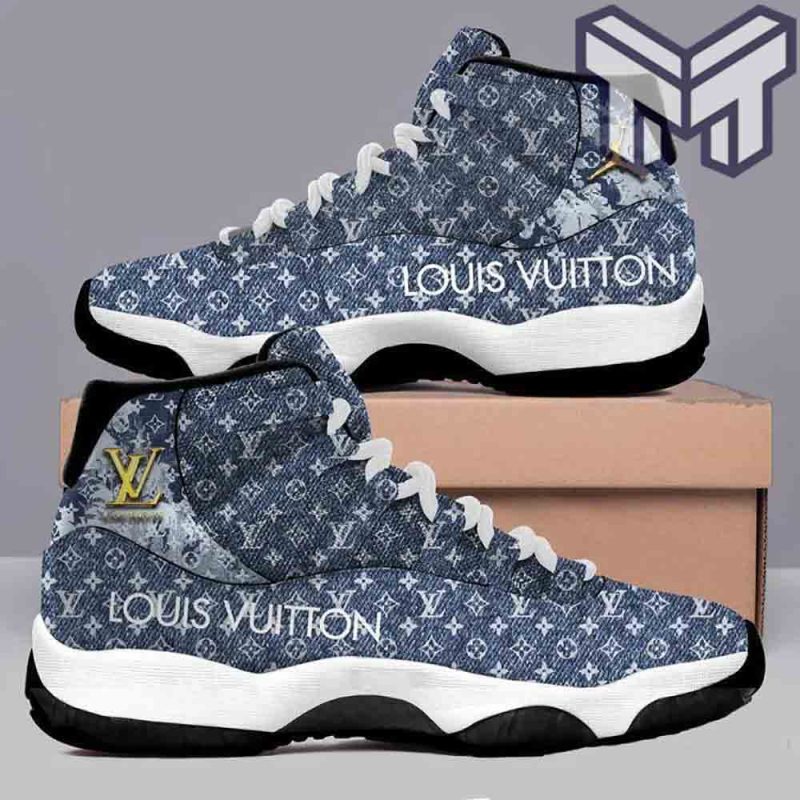 Louis Vuitton Mickey Mouse Air Jordan 13 Sneakers Shoes - Muranotex Store