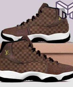 louis-vuitton-jordan-11-luxury-louis-vuitton-brown-air-jordan-11-sneakers-shoes-hot-2023-lv-gifts-for-men-women