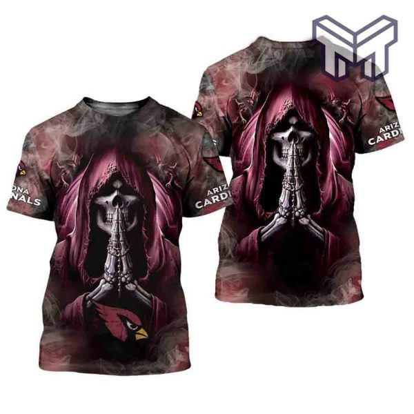 mens-arizona-cardinals-t-shirts-background-skull-smoke-3d-all-over-printed-shirts