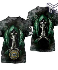 mens-green-bay-packers-t-shirts-background-skull-smoke-3d-all-over-printed-shirts