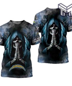 mens-los-angeles-chargers-t-shirts-background-skull-smoke-3d-all-over-printed-shirts