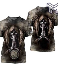 mens-new-orleans-saints-t-shirts-background-skull-smoke-3d-all-over-printed-shirts