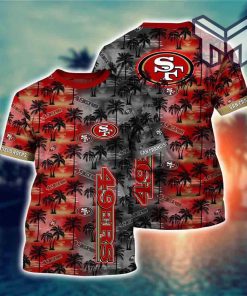 mens-san-francisco-49ers-t-shirt-palm-trees-graphic-3d-all-over-printed-shirts