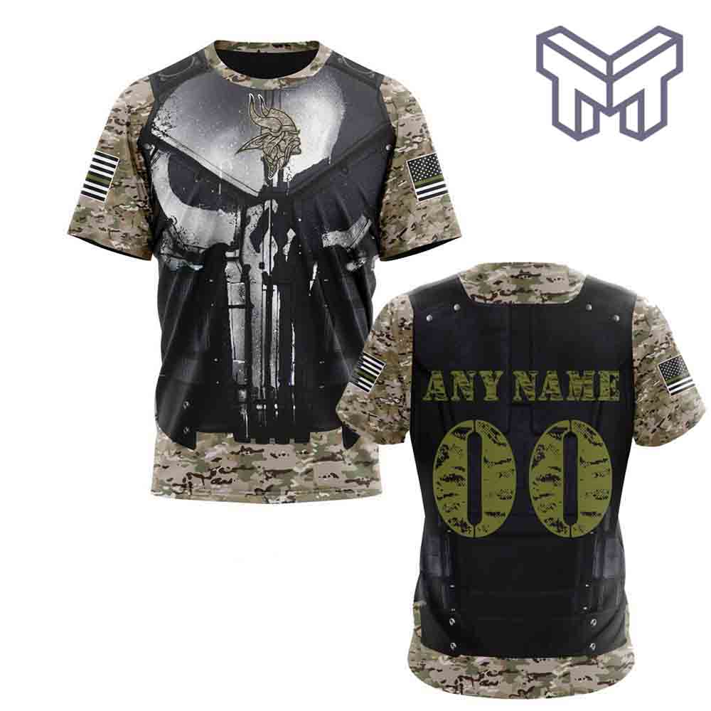 vikings camo shirt