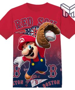 mlb-boston-red-sox-super-mario-3d-t-shirt-all-over-3d-printed-shirts