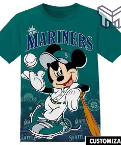 mlb-seattle-mariners-disney-mickey-3d-t-shirt-all-over-3d-printed-shirts