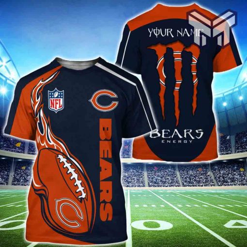 monster-energy-chicago-bears-t-shirts-men-custom-name-3d-all-over-printed-shirts