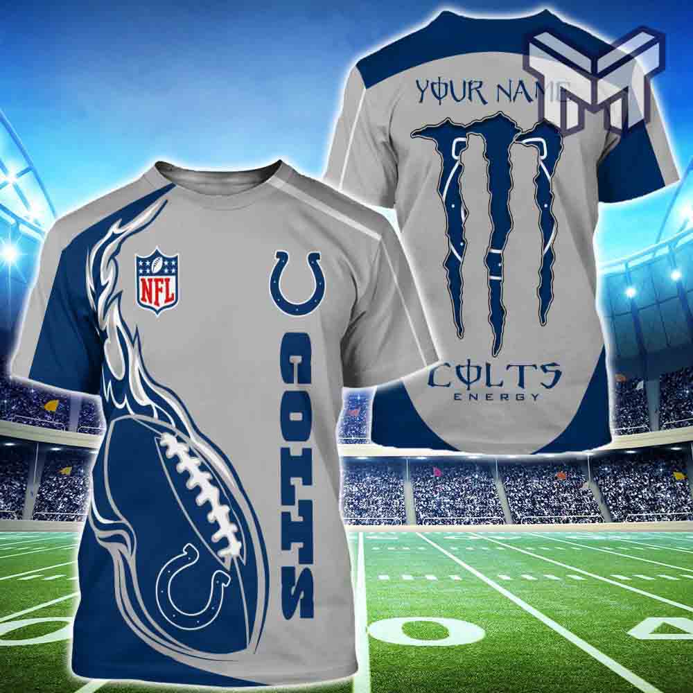 NFL T shirt For Sale 3D Custom Indianapolis Colts shirts Cheap For