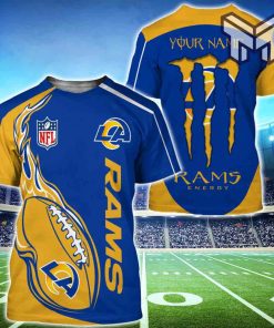 monster-energy-los-angeles-rams-t-shirts-men-custom-name-3d-all-over-printed-shirts