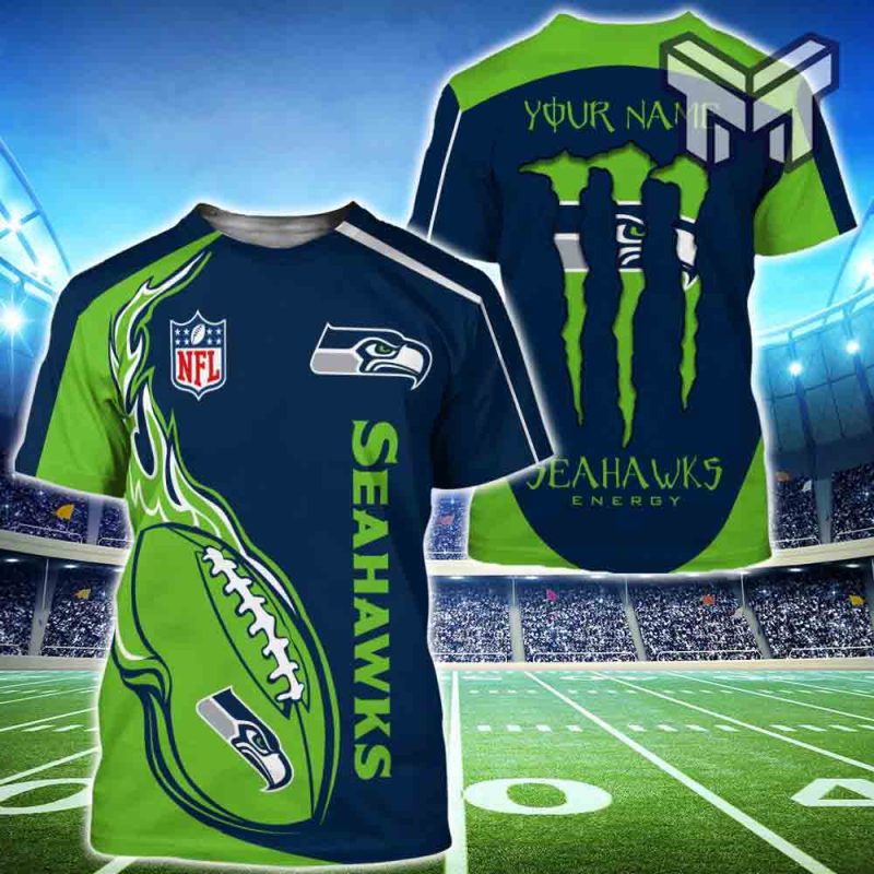 Custom Youth Seahawks Shirt 3D Best Seattle Seahawks Gifts - Personalized  Gifts: Family, Sports, Occasions, Trending