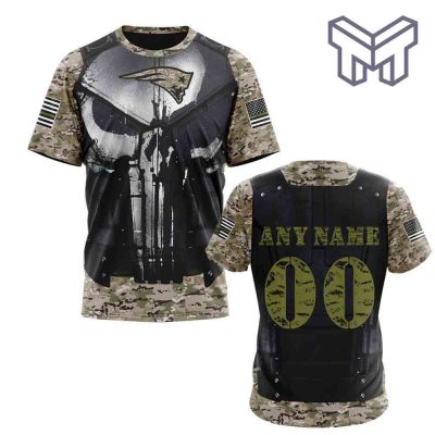 new-england-patriots-t-shirt-camo-custom-name-number-3d-all-over-printed-shirts