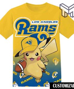 nfl-los-angeles-rams-pokemon-pikachu-3d-t-shirt-all-over-3d-printed-shirts