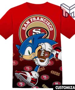 nfl-san-francisco-49ers-sonic-the-hedgehog-3d-t-shirt-all-over-3d-printed-shirts