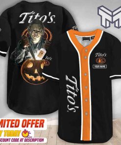 personalized-scary-michael-myers-pumpkin-titos-vodka-baseball-jersey-shirt-for-men-custom-sport-shirts-titos-vodka-shirttitos-fan-gift