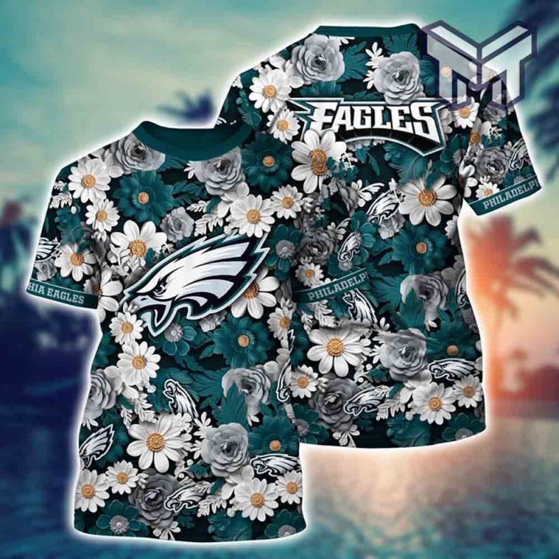 Philadelphia Eagles All Over 3D Printed Shirts - Muranotex Store