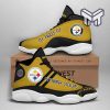pittsburgh-steelers-air-jordan-13-white-black-j13-shoes-gift-for-fans-pittsburgh-steelers-logo-on-the-shoes