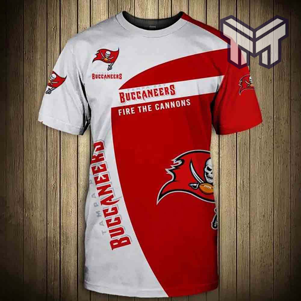 NEW FASHION 2023 Tampa Bay Buccaneers T-shirt 3D new style Short Sleeve  gift for fan