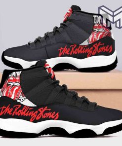 The rolling stones aj11 sneaker gift for the rolling stones air jordan 11 gift for fan hot 2023