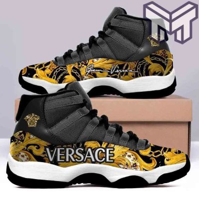 versace-jordan-11-gianni-versace-gold-black-air-jordan-11-sneakers-shoes-hot-2022-gifts-for-men-women