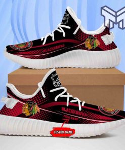yeezys-sneakers-nhl-chicago-blackhawks-yeezys-boost-350-shoes-for-fans-custom-shoes