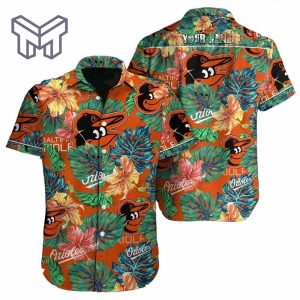 Custom Orioles Hawaiian Shirt Mascot Tropical Summer Baltimore Orioles Gift  - Personalized Gifts: Family, Sports, Occasions, Trending