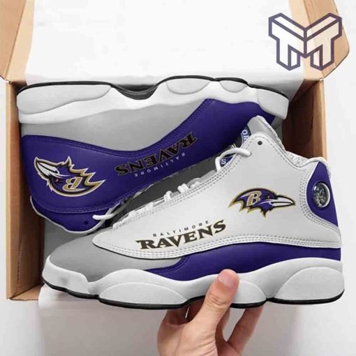 baltimore-ravens-nfl-football-team-air-jordan13-shoes