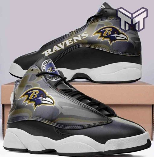 baltimore-ravens-nfl-sport-air-jordan13-shoes