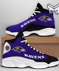 baltimore-ravens-nfl-sport-jordan13-shoes