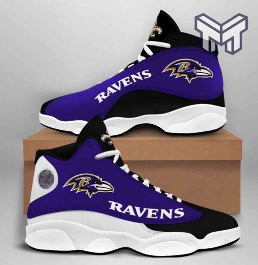 baltimore-ravens-nfl-sport-jordan13-shoes