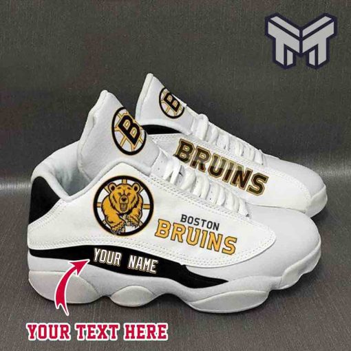 boston-bruins-shoes-nhl-retro-air-jordan13-custom-shoes