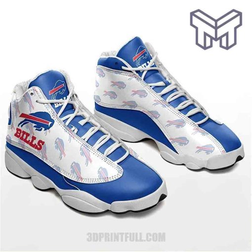 buffalo-bills-football-nfl-white-black-j13-shoes